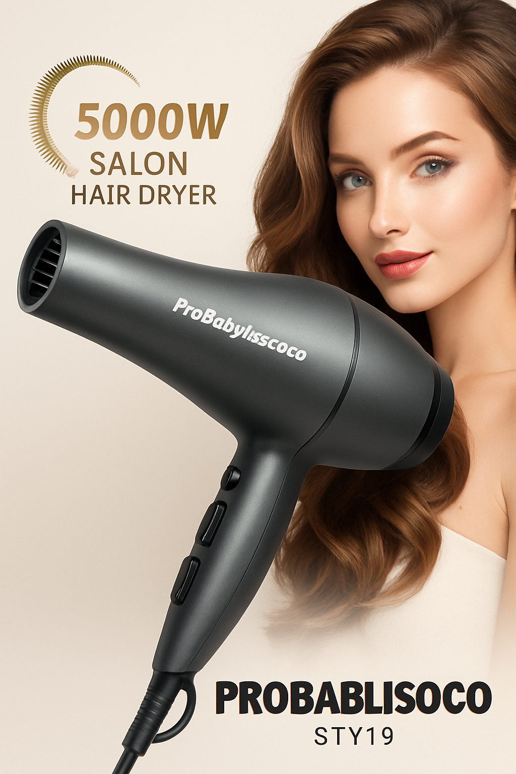 Sèche-cheveux ProBaBylisscoco Style 5000w